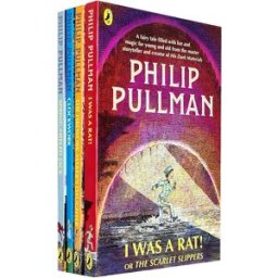Puffin Philip Pullman Collection 4 Books Set (I was a Rat!, The Firework-Makers Daughter, Clockwork, Spring-Heeled Jack)