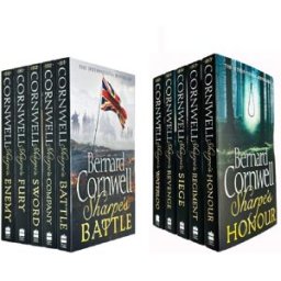 HARPERCOLLINS Sharpe Series Books 11–20 by Bernard Cornwell – 10 Book Set Historical War Adventure Collection