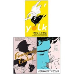 Atom Mary H. K. Choi 3 Book Set – Yolk, Permanent Record & Emergency Contact YA Contemporary Collection