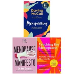 Bluebird/HQ/Piatkus Menopause Manifesto, Cracking the Menopause and Menopausing [Hardcover] 3 Books Collection Set