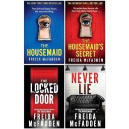 Story fire UK Ltd/Penguin Freida McFadden 4 Books Set (Never Lie, The Housemaids Secret, The Locked Door , The House maid)