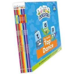 Sweet Cherry Publishing Alphablocks Read Together 10 Book Set – Interactive Phonics Picture Books for Preschool Kids Ages 3–5