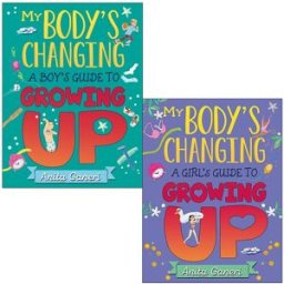 Franklin Watts My Body’s Changing 2 Book Set by Anita Ganeri & Teresa Martinez – Boys’ & Girls’ Growing Up Guide