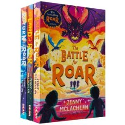 Egmont The Land of Roar Series 3 Books Collection Set by Jenny McLachlan (Land of Roar, Return to Roar, Battle for Roar)