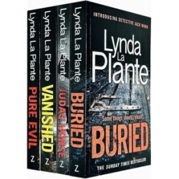 Zaffre Detective Jack Warr Series & Pure Evil 4 Books Collection Set By Lynda La Plante (Buried, Judas Horse, Vanished & Pure Evil)