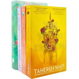 Electric Monkey This Woven Kingdom Series 4 Books Collection Set By Tahereh Mafi (This Woven Kingdom, These Infinite Threads, All This Twisted Glory and Every Spiral