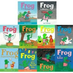 Andersen Press Frog Series 10 Books Collection Set by Max Velthuijs Frog is Frog, Frog is a Hero