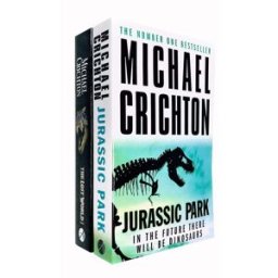 Arrow Michael Crichton Lost World 2 Books Collection Set The Lost World, Jurassic Park
