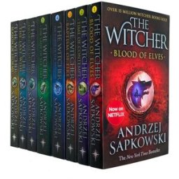 Gollancz The Witcher Series by Andrzej Sapkowski – 8 Books Collection Set The Last Wish, Sword of Destiny, Blood of Elves, Time of Contempt, Baptism of Fire,