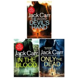Simon and Schuster Ltd Jack Carr James Reece Series 3 books Collection Set (The Devil's Hand, In The Blood and Only the Dead)