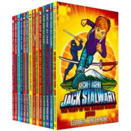Red Fox Jack Stalwart, Secret Agent Jack Stalwart By Elizabeth Singer Hunt - 14 Children Books Collection Set