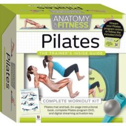 Hinkler Anatomy of Fitness Pilates The Trainers Inside Guide Complete Workout Kit