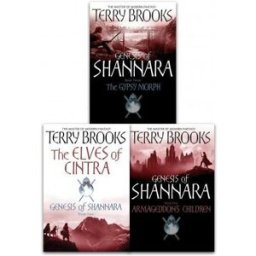 Orbit Genesis of Shannara Trilogy 3 Book Set by Terry Brooks – Armageddon’s Children, Elves of Cintra & Gypsy Morph