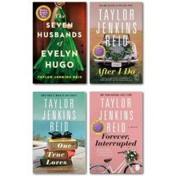 Simon & Schuster Taylor Jenkins Reid 4-Book Collection Set: Forever, Interrupted, After I Do, One True Loves & The Seven Husbands of Evelyn Hugo