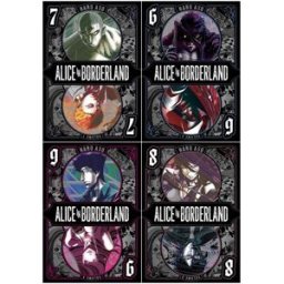 VIZ Media LLC Alice in Borderland 4 Books Collection Set (Volumes 6-9) by Haro Aso