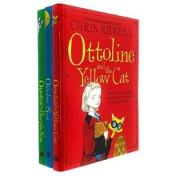 MACMILLAN Chris Riddell Ottoline Collection 3 Books Set - Ottoline at Sea, Ottoline and The Yellow Cat, Ottoline and The Purple Fox