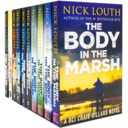 Canelo Crime DCI Craig Gillard Crime Thrillers Series – 10 Books Collection Set by Nick Louth British Crime & Police Procedural Novels (Books 1-10)
