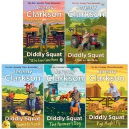 Penguin Diddly Squat Series 5 Books Collection Set By Jeremy Clarkson (A Year On The Farm, ‘Til The Cows Come Home, Pigs Might Fly, Home to Roost, The Farmer'