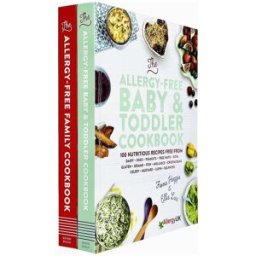 Orion Allergy-Free Baby & Toddler Cookbook & Family Cookbook 2 Book Set – Healthy Recipes by Fiona Heggie & Ellie Lux