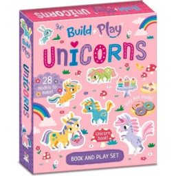 Top That Publishing Build and Play Unicorns: Book and Play Set with 28 Magical Models to Make (Build and Play Kit)