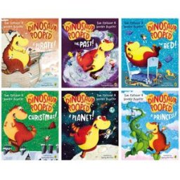 Penguin The Dinosaurs That Pooped Collection 6 Books Set by Tom Fletcher & Dougie Poynter Funny Rhyming Children’s Picture Books