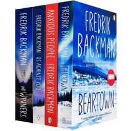 Penguin/Simon & Schuster Fredrik Backman Beartown Collection 4 Books Set Contemporary Literary Fiction (The Winner, Us Against You, Beartown, Anxious People)