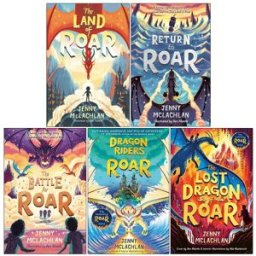 Farshore Ltd The Land of Roar Series 1-5 Books Collection Set by Jenny McLachlan (The Land of Roar, Return to Roar, The Battle for Roar, Dragon Riders of Roar, The