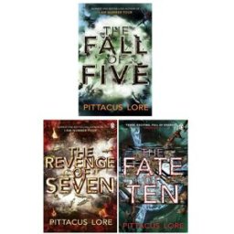 Penguin Pittacus Lore Collection Lorien Legacies Series 3 Books Set The Fall of Five, The Revenge of Seven, The Fate of Ten