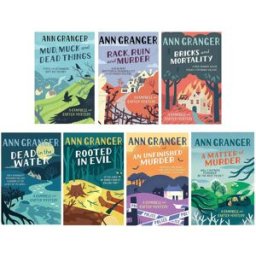 Headline Ann Granger Campbell and Carter Mystery 7 Books Collection - Mud Muck and Death Things, Bricks and Mortality, Rack Ruin and Murder, Rooted in Evil