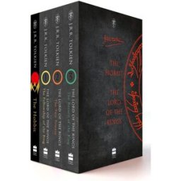 HARPERCOLLINS J R R Tolkien The Hobbit The Lord Of The Rings 4 Books Collection Set Classic