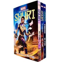 Scholastic Shuri Black Panther Series 3 Book Set by Nic Stone – Marvel Superhero Adventure Collection