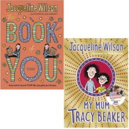 Penguin Jacqueline Wilson 2 Books Set (My Mum Tracy Beaker [Hardcover], The Book of You)