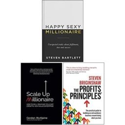 Yellow Kite Happy Sexy Millionaire, Scale Up Millionaire, The Profits Principles 3 Books Collection Set