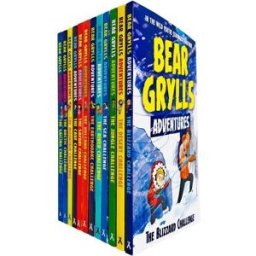 Bonnier Zaffre Bear Grylls Complete Adventure Series 12 Books Collection Set