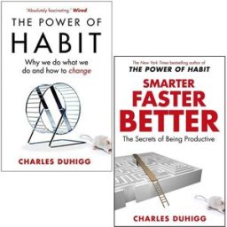 Penguin Charles Duhigg Collection 2 Books Set (The Power of Habit, Smarter Faster Better)
