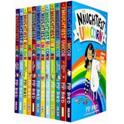 Egmont The Naughtiest Unicorn Series – 12 Books Collection Set by Pip Bird Funny Unicorn Stories for Kids (School, Holidays, Adventures & More)