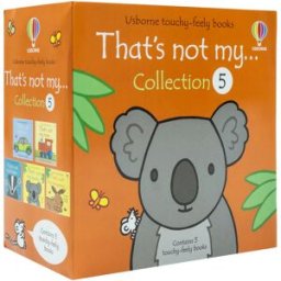 Usborne Touchy-Feely Books That's Not my... Collection 5: 5 Books Set (Train, Koala, Kangaroo, Car, Badger)
