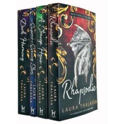 Hodder Paperbacks ltd The Bargainer Series 4 Books Collection Set by Laura Thalassa (Rhapsodic, A Strange Hymn, The Emperor of Evening Stars & Dark Harmony)