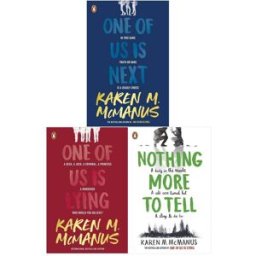 Penguin Karen M McManus Collection 3 Books Set (One Of Us Is Lying, One Of Us Is Next, Nothing More to Tell)