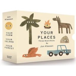 Walker Books Your Places Box Set: A trio of board books for the youngest of children from the beloved Jon Klassen, perfect for gifting as a first board book collec