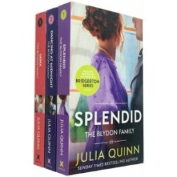 Piatkus Julia Quinn Blydon Family Saga 3 Books Collection Set (Splendid, Dancing At Midnight, Minx)