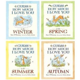Walker Books Sam McBratney Guess How Much I Love You 4 Books Collection Set (Winter, Spring, Summer, Autumn)