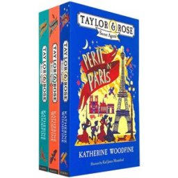 Egmont Taylor & Rose Secret Agents Series – 3 Books Collection Set by Katherine Woodfine Children’s Mystery & Adventure Fiction