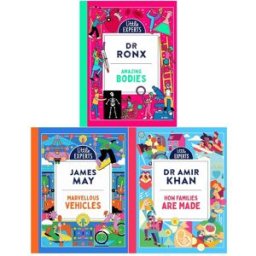 Red Shed Little Experts Series 3 Books Collection Set (Marvellous Vehicles, Amazing Bodies, How Families are Made)