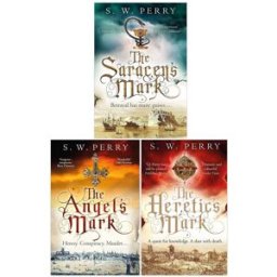 Corvus The Jackdaw Mysteries Series 3 Books Collection Set By S. W. Perry (The Angel's Mark, The Saracen's Mark, The Heretic's Mark)