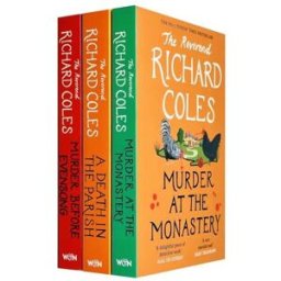 W&N Canon Clement Mysteries Collection 3 Books Set by Reverend Richard Coles Murder at the Monastery, A Death in the Parish & Murder Before Evensong
