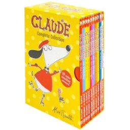 HODDER PUBLISHING Claude: The Complete Collection - Rather Smashing Adventures 10 Books Box Set by Alex T. Smith (In The City, On Holiday, At The Circus, In The Country