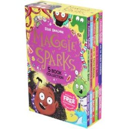 Sweet Cherry Publishing Maggie Sparks Series 5 Books Collection Set: A Witch and her Adventures with Aliens, Monsters, Slime and more by Steve Smallman (Free Audio Book)