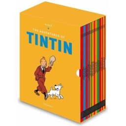 Egmont Tintin Complete 23 Book Paperback Box Set by Hergé – Classic Adventures Graphic Novel Collection