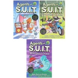 Pan Macmillan Investigators: Agents Of S.U.I.T. Series 3 Books Collection Box Set By John Patrick Green (Agents Of S.U.I.T., From Badger To Worse & Wild Ghost Chase